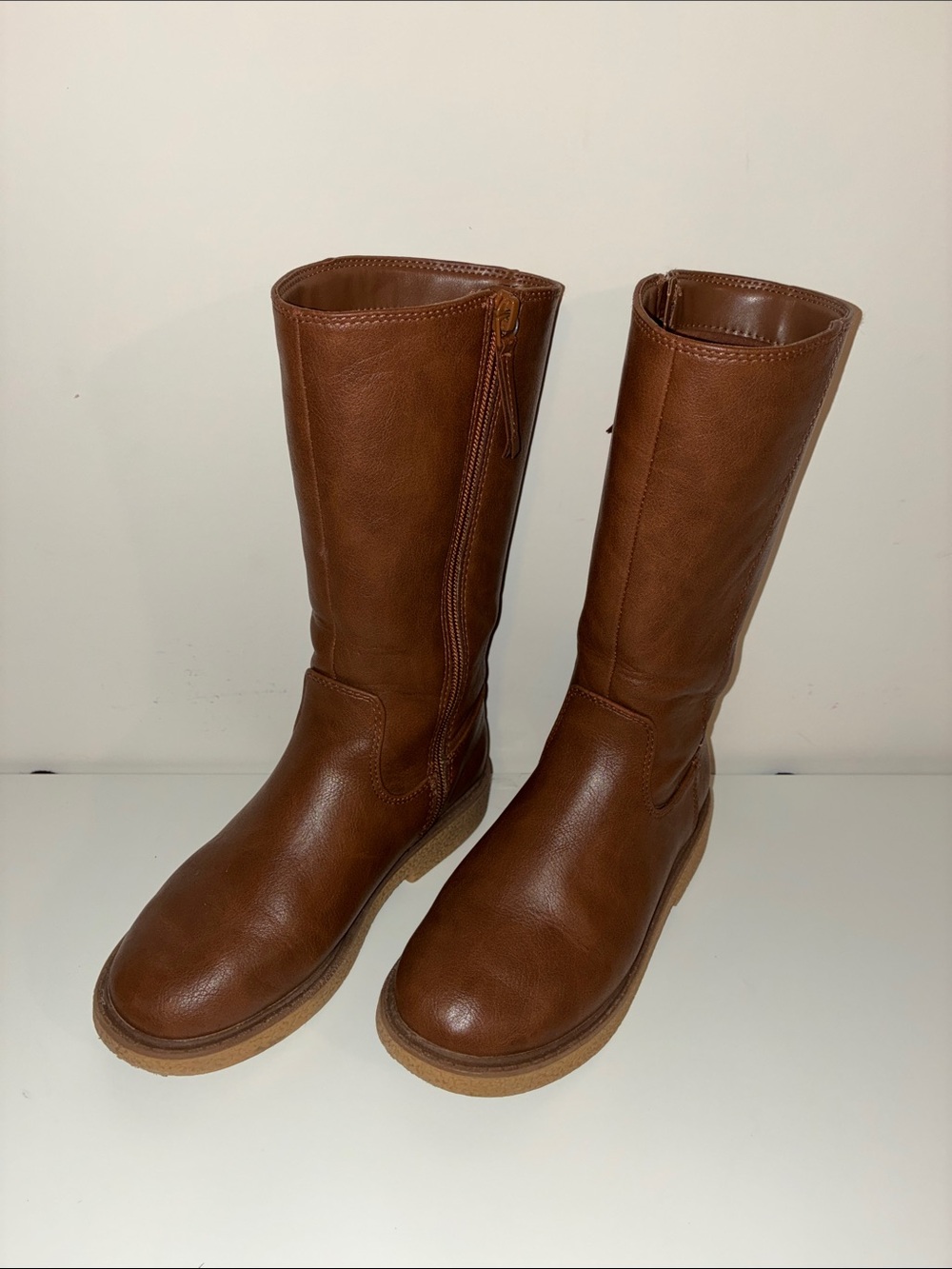 Cat & Jack Kids' Riding Boots - Brown